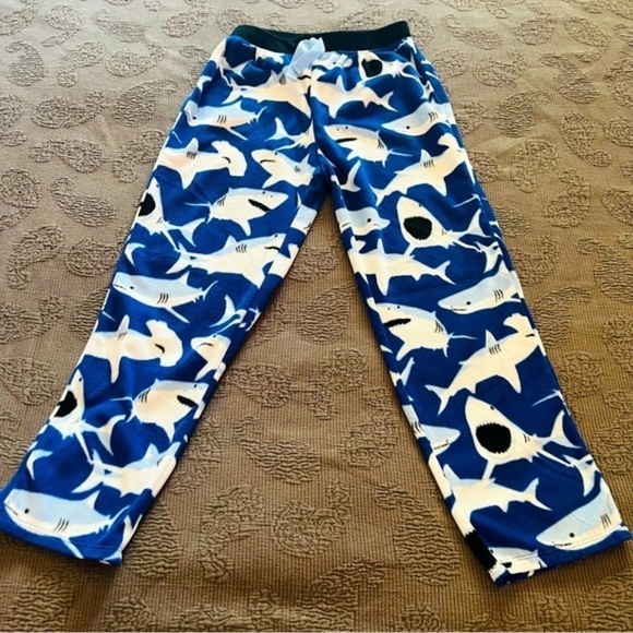 KIDS Soft Shark Pajama Bottoms - Picture 1 of 3